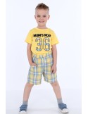 Boys\' yellow set NDZ4485 - Online store - Boutique